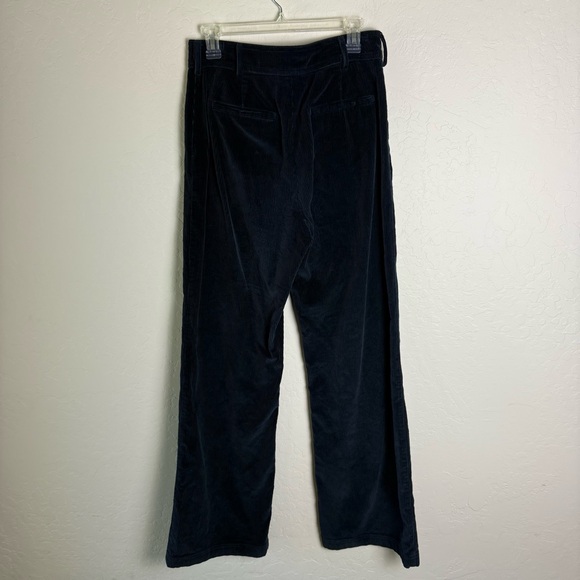 Sezane The 70's Trousers Navy Blue Corduroy EU 40 US 8 - Picture 7 of 16